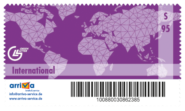 S-Brief International (für Postkarten)