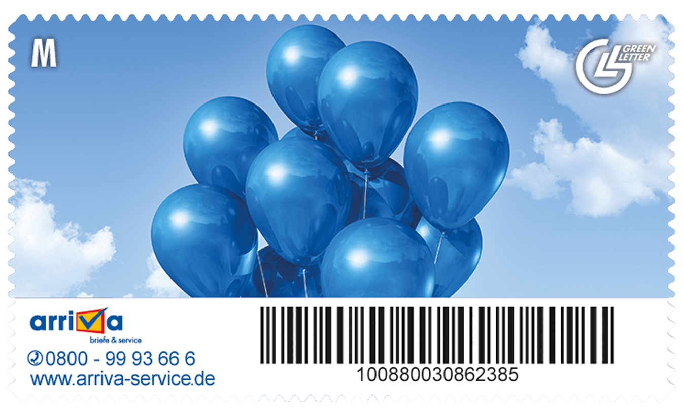 Ballon_einzel Gestaltungsbeispiel individuelle Labels