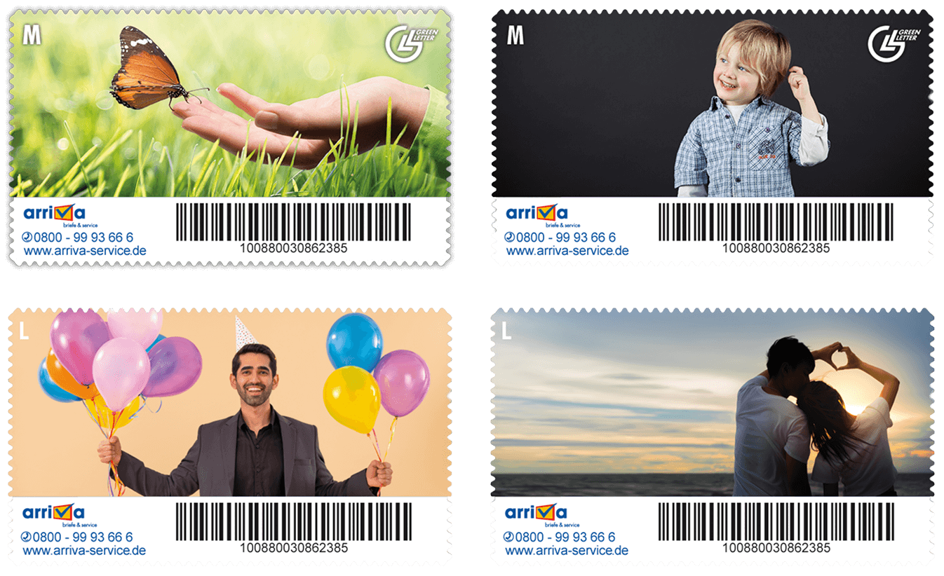 Gruppe Gestaltungsbeispiel individuelle Labels
