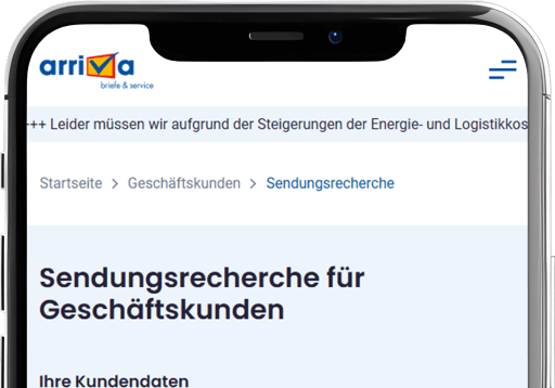 Sendungsrecherche